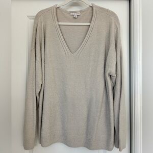Barefoot Dreams v-neck sweater